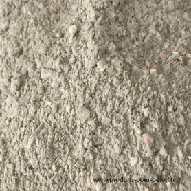 Quartz pré-mixé ciment gris - palette 1200 kg. Pour dallage industriel.