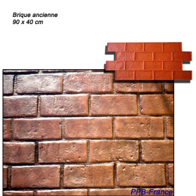 Rendu moule pour béton empreinte Briques anciennes