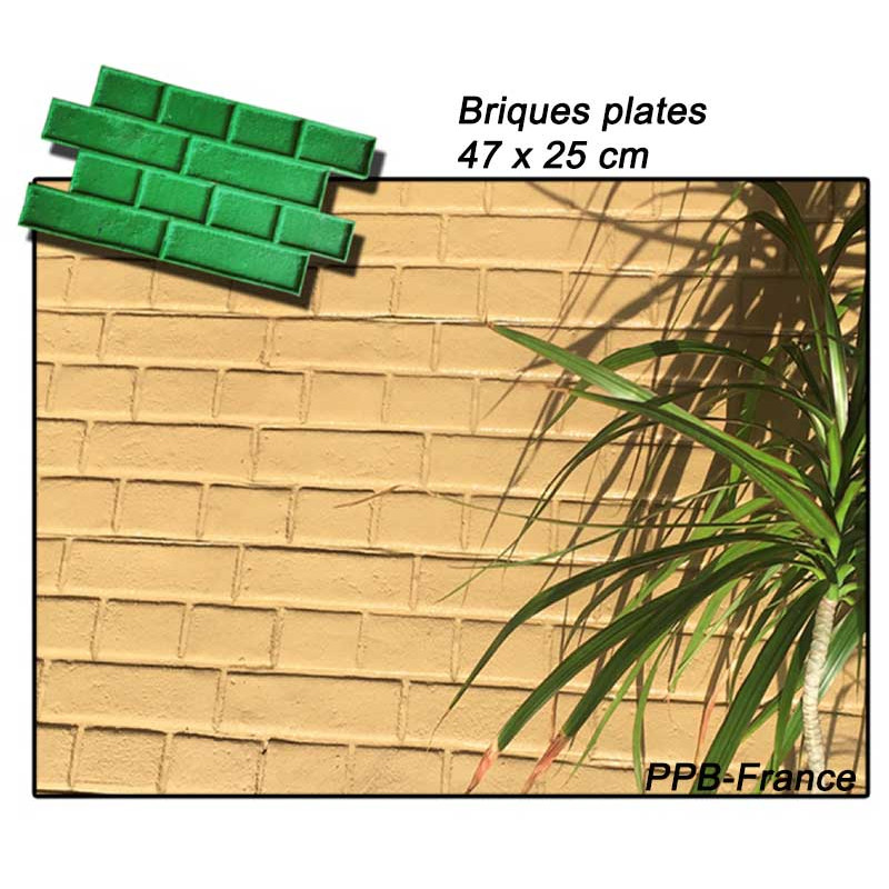 Moule Bordure Pour Plâtre Ou Ciment Imprimé Vertical