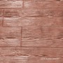 moules pour béton empreinte modèle bois deux planches- marron